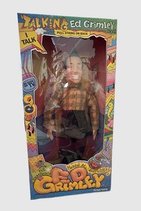 G - Vintage Talking Doll - Tyco Ed Grimley 1988