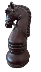 G - Horse Bust Sculpture - Decorative Equestrian Figure