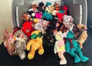 O - Beanie Babies Plush Collection - Vintage Ty Mixed Lot