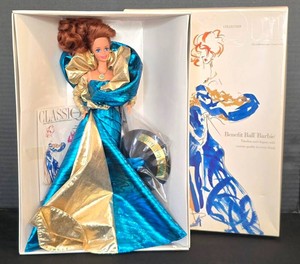 K - Barbie Doll - Vintage Benefit Ball Barbie - New in Packaging
