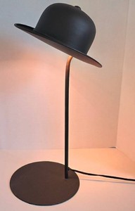 K - Hat Design Floor Lamp - Working - 24in H
