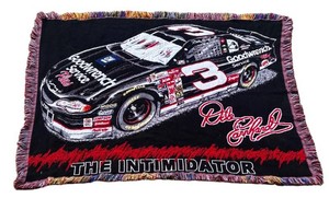 G - Dale Earnhardt NASCAR Throw Blanket