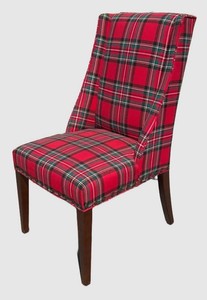 G - Pier 1 Imports Plaid Accent Chair