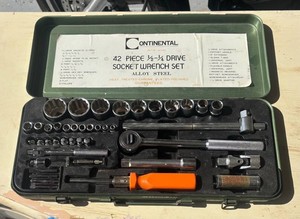 G - Continental 42-Piece 12 & 14 Drive Socket Wrench Set