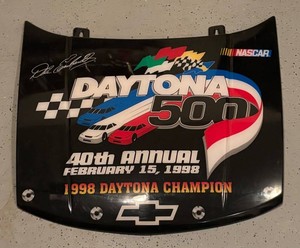 G - Vintage Mini Hood - Dale Earnhardt 1998 Daytona 500 Champion