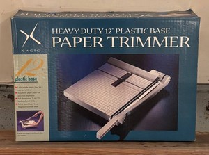 G - X-ACTO Heavy Duty Paper Trimmer