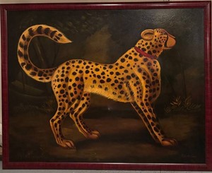 DR - Standing Cheetah Print by Reginald Baxter