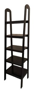 G - Five-Tier Wooden Ladder Shelf