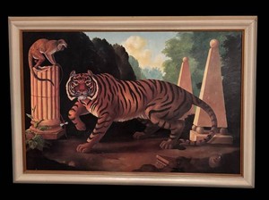 DR - Framed Print Tiger by William Skillin