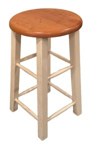 G - Wooden Kitchen Stool