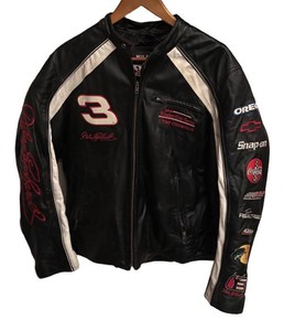 FC - Dale Earnhardt Nascar Jacket by Wilsons Leather Chase Authentics Size XL