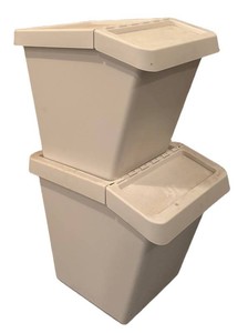 G - Two IKEA SORTERA 60 L Recycling Bins