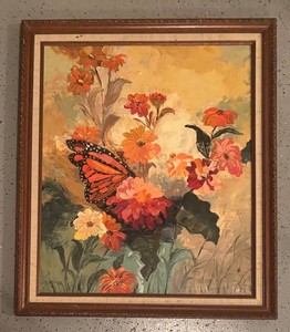 G - Monarch Butterfly Artwork by L. Kaslow