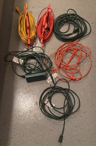 G - Five Extension Cords