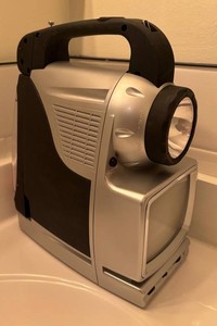 LLK - 9-in-1 Portable TV Lantern AMFM Radio Model RTP-030296