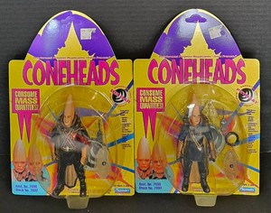 K - Vintage Coneheads Action Figures - Playmates Pair