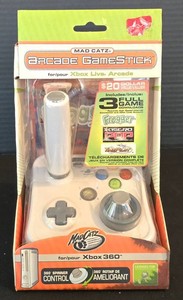 K - Arcade Joystick - Vintage Mad Catz Arcade GameStick Xbox 360 New in Packaging