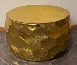 LLK - Horizon Fashion N You Gold Tone Coffee Table