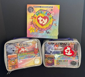 DR - Vintage Beanie Babies Membership Kits including 2 Platinum Sets & Club Kit
