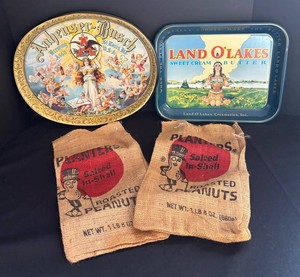 DR - Advertising Trays & Planters Peanut Sacks