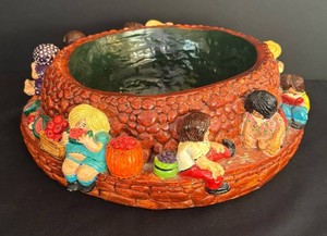 DR - Vintage Apsit Bros Figural Planter