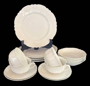 K - Vintage Habsburg of Austria China Service for Four