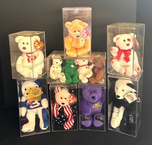 LR - Ty Beanie Babies Plush Bear Assortment