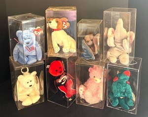LR - Vintage Ty Beanie Babies Plush Toy Collection