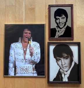 LR - Three Elvis Presley Prints