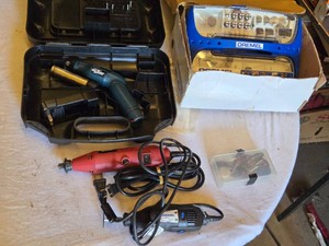 Dremel and Tool Shop Rotary Tools with Accessories