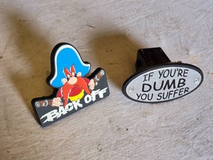 Back Off Hitch Covers (Lot of 2)
