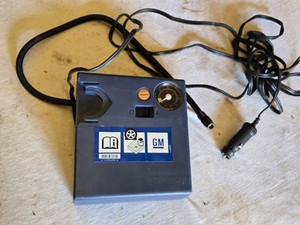 GM Tire Inflator with Pressure Gauge for Automotive Use - Untested