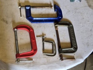 Lot of C-Clamps from Various Brands and Sizes - 3 of them 6