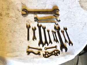 Fiat Wrenches and Various Other Old Wrenches