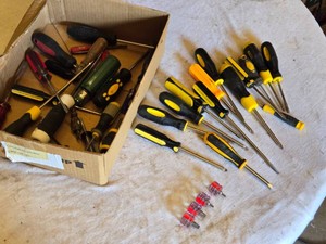 Screwdrivers in Assorted Sizes and Brands