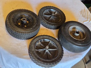 Rubber and Plastic Wheels Lot