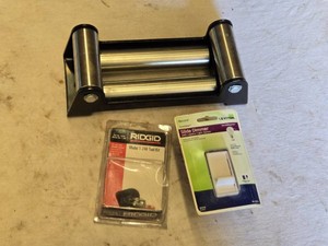 Roller Fairlead, Leviton Slide Dimmer, and Ridge Tool Kit Set