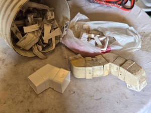 Assorted Gutter Hangers and Pieces