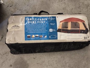 Northwest Territory Family Cabin Dome Tent 14x14 168 sq ft Camping Tent Appears to be New In Box
