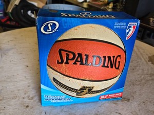 Spalding WNBA 28.5 Composite Leather Basketball - Shows some flaking