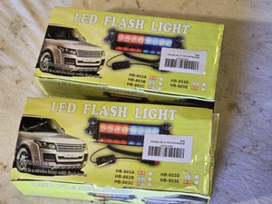 LED Flash Light Packages including HB-803 Model - 1 Used and Missing Plug