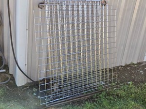 Steel Wire Rolling Bin - 34 x 38