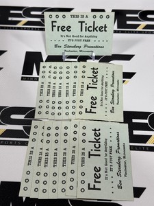 (14) Ben Sternberg Promotions Free Ticket Cards - Boxing