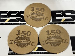 (3) Rochester, MN 150 years Coaster Set