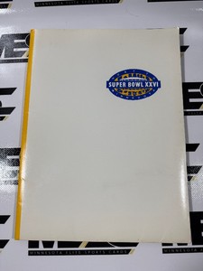 Super Bowl XXVI in Minneapolis Media  Press Packet