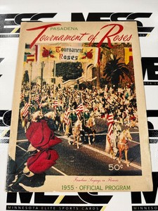 1955 Rose Bowl Official Vintage Football Program