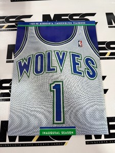 Minnesota Timberwolves 1989-990 Inaugural Season Yearbook