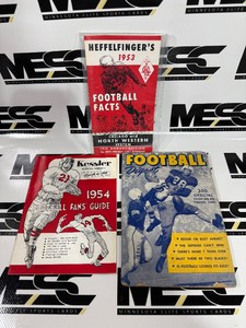 (3) Vinage 1950s Football Publications