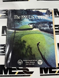 The 1991 US Open Golf Tournament Program at Hazeltine National