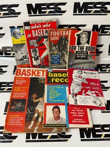 (7) Vintage Baseball, Football, and Basketball Publications